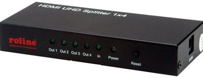 ROLINE 4K HDMI Video-Splitter, 4-voudig