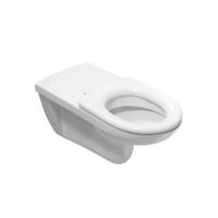 Wandcloset Verlengd Plieger Brussel Wit - thumbnail