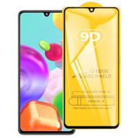 Voor Galaxy A41 9D Full Glue Full Screen Tempered Glass Film - thumbnail
