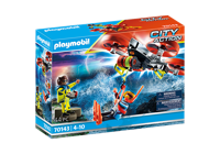 Playmobil® City Action 70143 redding op zee reddingsduiker met reddingsdrone - thumbnail