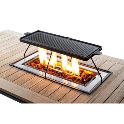Happy Cocooning: Grillplaat Cocoon Table Rechthoekig - Zwart Happy Cocooning: Grillplaat Cocoon Table Rechthoekig - Zwart