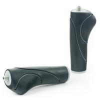 Widek urban-hybride verstelbaar fiets handvat - 120mm - zwart - thumbnail