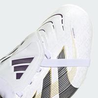 adidas Predator League FT Gras / Kunstgras Voetbalschoenen (MG) Wit Zwart Goud - thumbnail