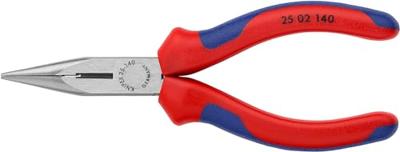 Knipex 25 02 140 Platte rondbektang Elektronica en fijnmechanica Recht Vanadium elektrostaal 140 mm Knipex 25 02 140 Platte rondbektang Elektronica en fijnmechanica Recht Vanadium elektrostaal 140 mm