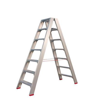 Little Jumbo Industrietrap SuperPRO - 2x7 treden met beugel - 4741000207 Little Jumbo Industrietrap SuperPRO - 2x7 treden met beugel - 4741000207