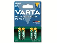 Varta RECH.AC.PowerAAA550mAh Bli 4 Oplaadbare AAA batterij (potlood) NiMH 550 mAh 1.2 V 4 stuk(s) - thumbnail