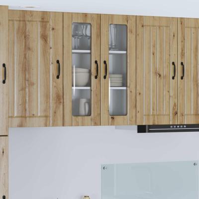 Keukenkast Artisan Eiken 60 x 31 x 80 cm Bewerkt hout