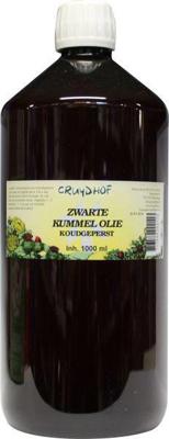 Zwarte kummel olie koudgeperst 1 Liter