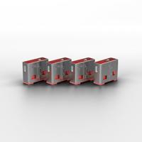 LINDY USB-A-poortslot USB-Lock + Key Set van 4 stuks Roze Incl. 1 sleutel 40450 - thumbnail