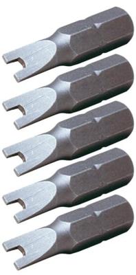 KS Tools 911.2914 Spanner-bit 6 mm Speciaal staal C 6.3 5 stuk(s)