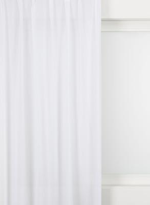 HEMA Gordijnstof voile Java wit (wit)