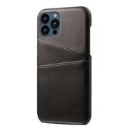 Casecentive Leren Wallet Back case iPhone 13 Pro zwart - thumbnail