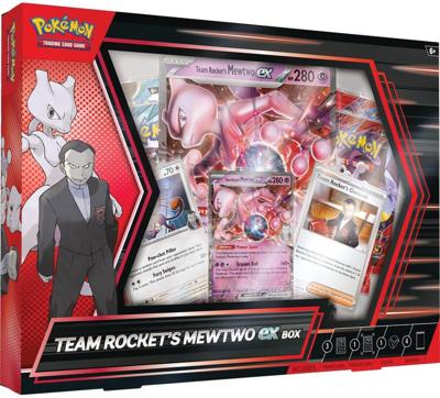 Pokemon TCG Team Rocket Mewtwo EX Box