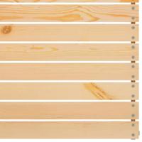 Tuinhoekbank massief grenenhout - thumbnail