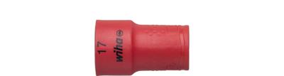 Wiha 246207 Dopsleutelinzet geïsoleerd 3/8" buitenzeskant 17.0 mm x 45 mm - 43072