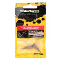 Spro Tungsten Tear Dropshot Sinkers Gravel Pit 3,5 gr 3st. - thumbnail