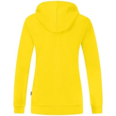 JAKO C6820D Jas Met Kap Organic Dames - Citroen - 38
