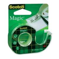 Scotch plakband Magic Tape, ft 19 mm x 7,5 m, blister met dispenser - thumbnail