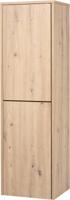 Saqu Lima halfhoge kast excl. greep 35x32x120cm naturel eiken - thumbnail