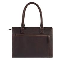 Burkely Antique Avery Handbag M-Dark Brown - thumbnail