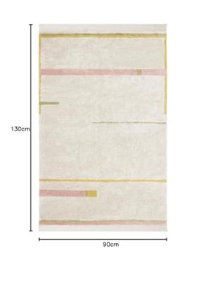 Tapijt Lanes LORENA CANALS roze, gestreept