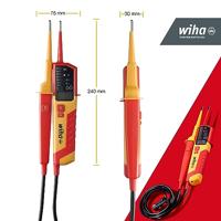 Wiha 45217 Spannings- en doorgangstester CAT III 1000 V, CAT IV 600 V LED, Akoestisch - thumbnail