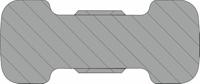 Hazet 600Lg-22 600Lg-22 Ring-steeksleutel Sleutelbreedte (metrisch) 22 mm - thumbnail