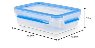 Tefal k30218 masterseal vershoudbakje 0.8l blauw - thumbnail