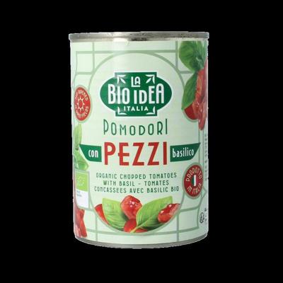La Bio Idea Tomatenstukjes Basilicum