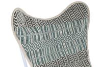 Tuinstoel DKD Home Decor Blauw Wit Groen Ijzer 74 x 65 x 90 cm - thumbnail