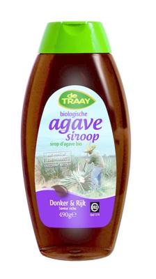 Agavesiroop donker en rijk bio 490 Gram
