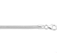 TFT Zilveren Ketting Slang Rond 3,2 mm x 45 cm - thumbnail