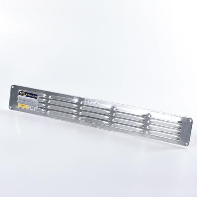 Aluminium Schoepenrooster Opbouw 650 X 90mm - Alu (1-6509a)