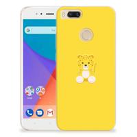 Xiaomi Mi A1 Telefoonhoesje met Naam Baby Leopard - thumbnail