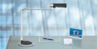 Maul MAULoffice 8215095 Bureaulamp Spaarlamp E27 20 W Zilver, Zwart - thumbnail