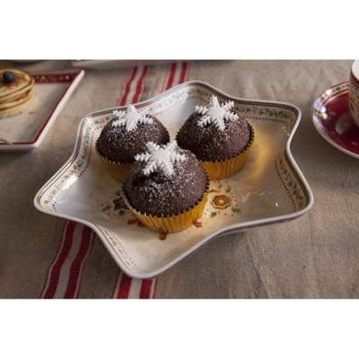 Villeroy & Boch Winter Bakery Delight Schaal Ster 24,5 cm Villeroy & Boch Winter Bakery Delight Schaal Ster 24,5 cm