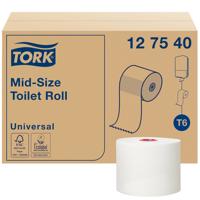 Toiletpapier Tork T6 Universal 1-laags 135m wit 127540 - thumbnail
