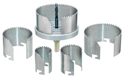Connex Set 5 Klokzagen Hout 29-75 H35 Rood - COXT976350 Connex Set 5 Klokzagen Hout 29-75 H35 Rood - COXT976350