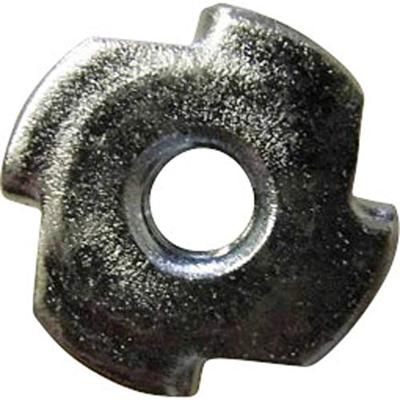 TOOLCRAFT 226769 Inslagmoeren M6 Staal 10 stuk(s)