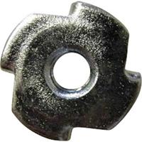 TOOLCRAFT 226769 Inslagmoeren M6 Staal 10 stuk(s) - thumbnail