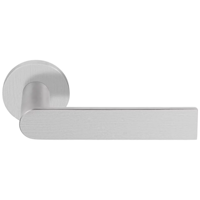 Formani Piet Boon ARC PBA101-G deurkruk geveerd op rozet - mat RVS