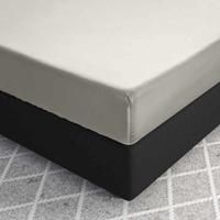 Primaviera Deluxe Satijnen Hoeslaken Creme 90 x 200 cm - thumbnail