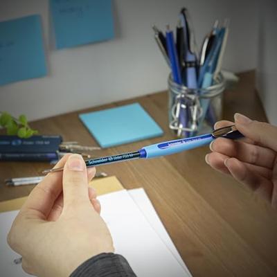 10 Schneider Slider 755 XB balpenvullingen blauw - thumbnail
