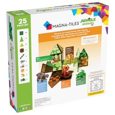 Magna-Tiles Jungle Animals 25 stuks Magna-Tiles Jungle Animals 25 stuks