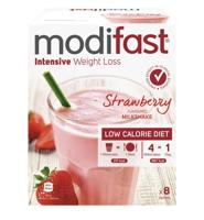 Modifast Intensive milkshake strawberry 440 Gram - thumbnail