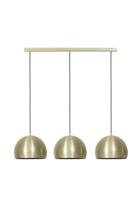 Light & Living Hanglamp 'Jaicey' 3-Lamps, antiek brons - thumbnail