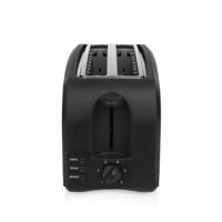 Tristar BR-1046 Broodrooster met dubbele lange sleuf Met broodrekje Grijs, Zwart - thumbnail