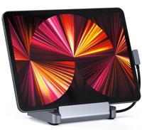 Satechi USB-C Stand/hub iPad Pro - Space Gray - thumbnail
