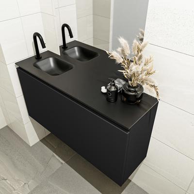 MONDIAZ OLAN 100cm toiletmeubel urban. LEX wastafel urban links 1 kraangat MONDIAZ OLAN 100cm toiletmeubel urban. LEX wastafel urban links 1 kraangat