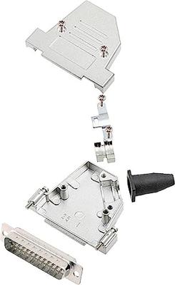 encitech DTSL37-SJSRG-S-DBP-W-K 6355-8090-04 D-sub male connectorset 45 ° Aantal polen: 37 Soldeerkelk 1 stuk(s)